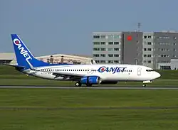 Boeing 737-800 der CanJet