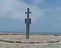 Nachbildung des Originalkreuzes des Diego Cao am Kreuzkap Replica of Original Cross at Cape Cross