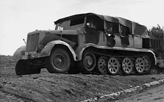 Sd.Kfz. 8 in Libyen