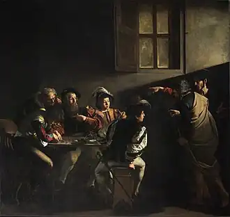 Caravaggio: Berufung des Evangelisten Matthäus