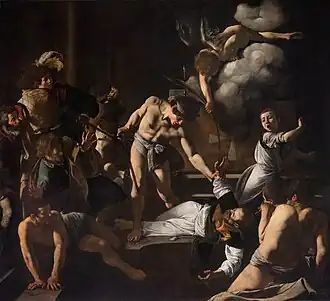 Caravaggio: Martyrium des Evangelisten Matthäus