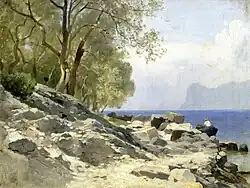 Ufer am Gardasee, 1890
