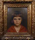 Porträt der Tochter Mira (1887)