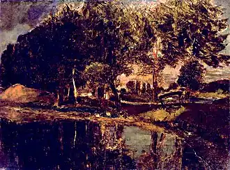 Carl Schuch: Am Seddiner See bei Kähnsdorf (um 1880)