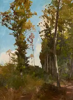Carl Schuch: Waldlichtung bei Purkersdorf, um 1872