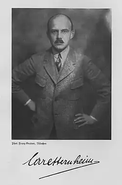 Carl Sternheim, um 1921