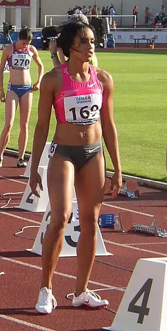 Carol Rodríguez – ausgeschieden als Fünfte in 23,54&nbsp;s