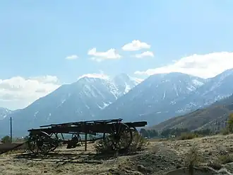 Blick auf die Carson Range