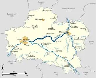 Verlaufsskizze des Kanals