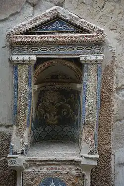 Nymphäum in der Casa dello Scheletro