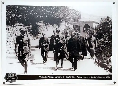 Besuch von Umberto II. (1924)