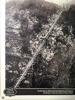 Verlegung des Druckrohres