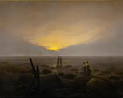 Mondaufgang am Meer (1822)
