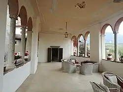 Loggia im Nordflügel der Unterburg