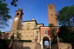 Castelnuovo Fogliani. Familienbesitz der Terzi (1377–1472), Fresko im Schloss (Fondazione Giuseppe Toniolo)