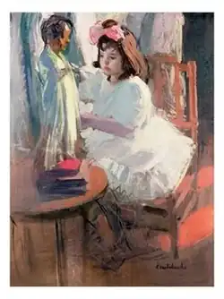 Die Kleiderpuppe, um 1905