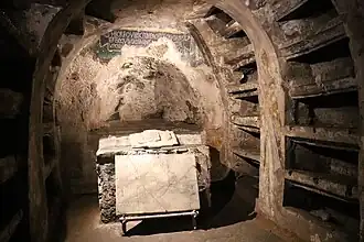 Ehemaliges Grab des Hl. Gaudiosus