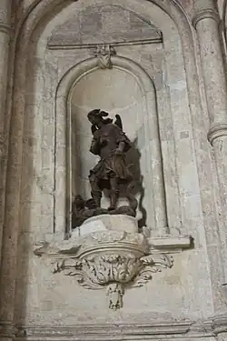 Barockstatue: St. Michael