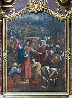 Die Auferstehung des Lazarus von Carle van Loo.