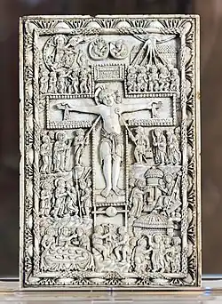 Das glorreiche Kreuz 9. Jahrhundert aus Aachen