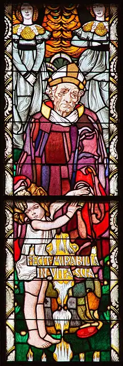 heiliger Claudius (Gesichtszüge von Papst Leo XIII.)