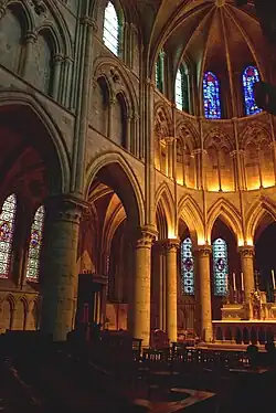 Chor mit Umgang nach Nordosten