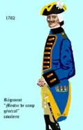Régiment Mestre de Camp Général cavalerie 1762 bis 1767