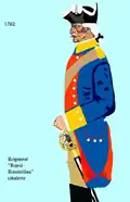 Régiment Royal-Roussillon cavalerie 1762 bis 1767