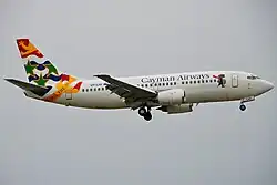 Boeing 737-300 der Cayman Airways