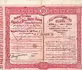 Obligation über 500 Francs der Soc. Ottomane du Chemin de Fer de Damas-Hamah et Prolongements vom 10. Juni 1902