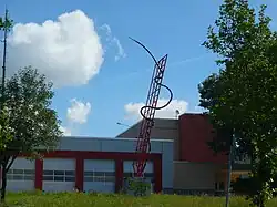 Kunst an der Cecilienstraße auf dem Gelände der Feuerwache Hellersdorf