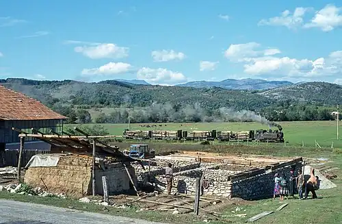 Ortsdurchfahrt Celej (1996)