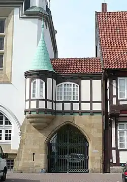 Torfahrt zum Museums-Innenhof an der Stechbahn (2008)