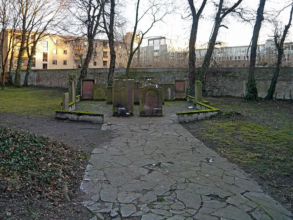 Grabsteine im Ehrenfeld