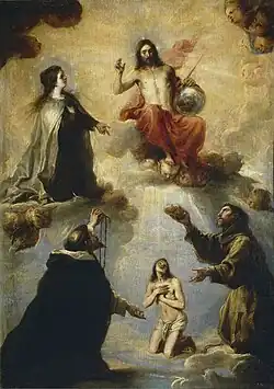 Eine arme Seele vor dem Gericht, 1663–1664, 145 × 104 cm, Prado, Madrid