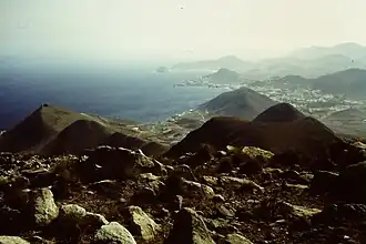 Blick vom Fraile nach Süden