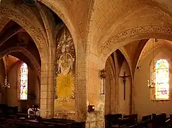 Innenraum der Kirche Sainte-Foy