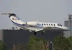 Eine Cessna 525A der Jetalliance 2008
