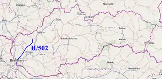 Cesta II. triedy 502