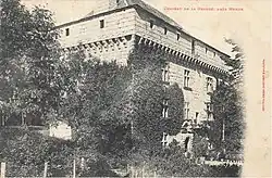 Alte Postkarte des Schlosses La Grange aus dem Jahr 1923