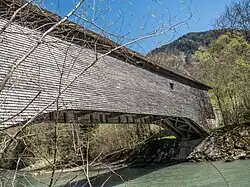 Châtelet-Brücke über die Saane