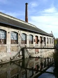 Rückseite der Manufaktur