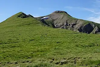 Gipfel (rechts) von der Bannalper Schonegg