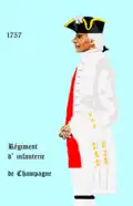 Régiment de Champagne 1734–1757
