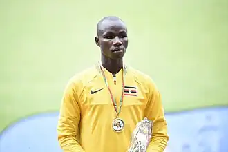 Leonard Chemutai bei den Afrikameisterschaften 2024 in Douala