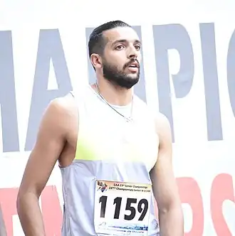 Yousuf Badawy Sayed bei den Afrikameisterschaften 2024 in Douala