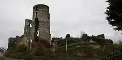 Ruinen der Burg von Gilles de Rais