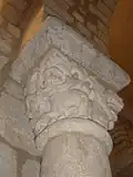 Kirche Sainte-Eulalie: romanisches Kapitell
