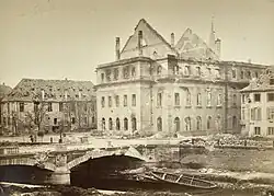 Straßburg, Das Theater nach den Bombardements von 1870