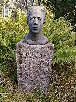 Charles Hug (1899–1979) Maler, Zeichner, Buchillustrator. Renée Elisabeth Hug-Walz (1901–1979), Musikerin. Dorothe Walz (1910–1981). Grab-Sammlung, Friedhof Enzenbühl, Zürich